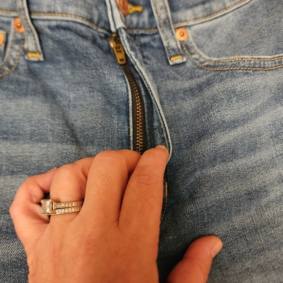 J. Crew 10" High-Rise Toothpick Jeans 27 - Picture 7 of 12